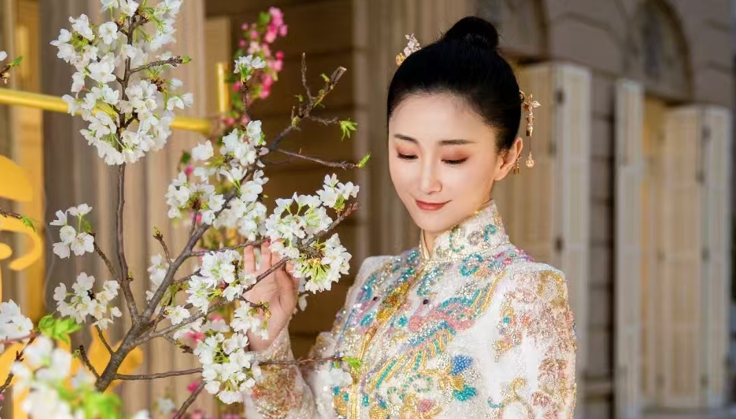 赵秦帝傲 特邀嘉宾 上海时装周 东方·新中式